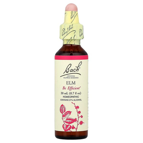 <img alt="Bach, Original Flower Remedies, Elm, 0.7 fl oz (20 ml)" title="Bach, Original Flower Remedies, Elm, 0.7 fl oz (20 ml),741273205111"