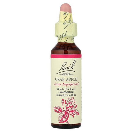 <img alt="Bach, Original Flower Remedies, Crab Apple, 0.7 fl oz (20 ml)" title="Bach, Original Flower Remedies, Crab Apple, 0.7 fl oz (20 ml),741273205012"