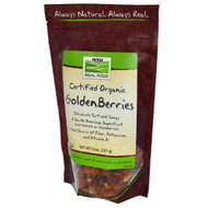Now Foods, Real Food, Certified Organic Golden Berries, 8 oz (227 g)