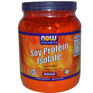 Now Foods, Sports, Soy Protein Isolate, Natural Unflavored, 1.2 lbs (544 g)
