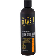 The Seaweed Bath Co., Purifying Detox Body Wash,  Refresh, Orange, Eucalyptus & Cedar,  12 fl oz (354 ml) (Discontinued Item)