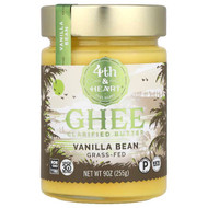 <img alt="4th & Heart, Ghee Clarified Butter, Grass-Fed, Vanilla Bean, 9 oz (225 g)" title="4th & Heart, Ghee Clarified Butter, Grass-Fed, Vanilla Bean, 9 oz (225 g),861555000149"