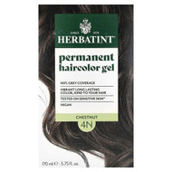 <img alt="Herbatint, Permanent Haircolor Gel, 4N Chestnut, 5.75 fl oz (170 ml)" title="Herbatint, Permanent Haircolor Gel, 4N Chestnut, 5.75 fl oz (170 ml),666248001034"