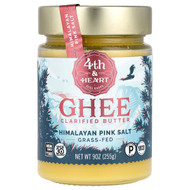 <img alt="4th & Heart, Ghee Clarified Butter, Grass-Fed, Himalayan Pink Salt, 9 oz (225 g)" title="4th & Heart, Ghee Clarified Butter, Grass-Fed, Himalayan Pink Salt, 9 oz (225 g),861555000125"