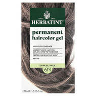 <img alt="Herbatint, Permanent Haircolor Gel, 6N Dark Blonde, 5.75 fl oz (170 ml)" title="Herbatint, Permanent Haircolor Gel, 6N Dark Blonde, 5.75 fl oz (170 ml),666248001058"