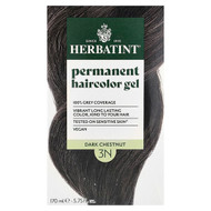 <img alt="Herbatint, Permanent Haircolor Gel, 3N Dark Chestnut, 5.75 fl oz (170 ml)" title="Herbatint, Permanent Haircolor Gel, 3N Dark Chestnut, 5.75 fl oz (170 ml),666248001027"
