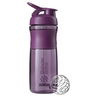 Blender Bottle, BlenderBottle, SportMixer Tritan Grip, Plum, 28 oz