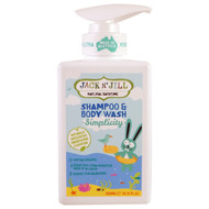 Jack n Jill, Natural Bathtime, Shampoo & Body Wash, Simplicity, 10.14 fl oz (300 ml)