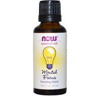 Now Foods, Essential Oils, Mental Focus, 1 fl oz (30 ml)