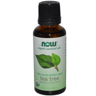 Now Foods, Organic Essential Oils, Tea Tree, 1 fl oz (30 ml)