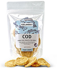 Icelandic Plus Cod Fish Chips Dog Treat -- 2.5 oz