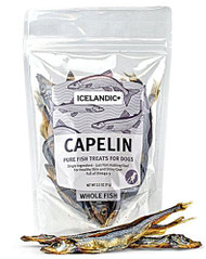 Icelandic Plus Capelin Whole Fish Dog Treat - 2.5 oz