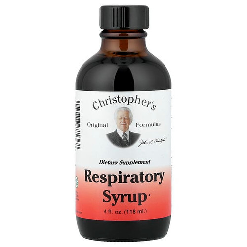 <img alt="Christophers Original Formulas, Respiratory Syrup, 4 fl oz (118 ml)" title="Christophers Original Formulas, Respiratory Syrup, 4 fl oz (118 ml),084783885368"