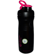 Blender Bottle, BlenderBottle, SportMixer Tritan Grip, Black/Pink, 28 oz
