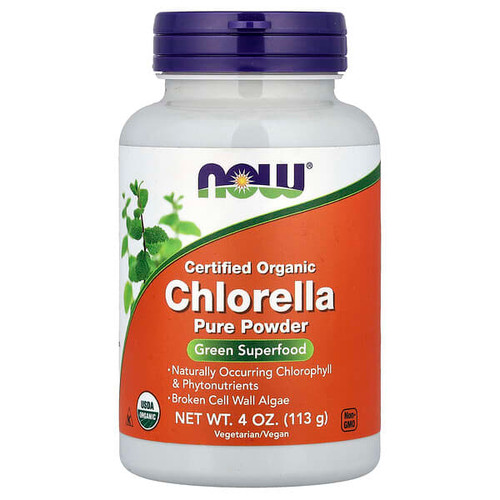 <img alt="NOW Foods, Certified Organic Chlorella Pure Powder, 4 oz (113 g)" title="NOW Foods, Certified Organic Chlorella Pure Powder, 4 oz (113 g),733739026361"