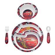 The First Years, Disney Cars, Feeding Set, 9+m, 4 Pieces