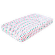 Ideal Baby By The Makers of Aden + Anais Girl Muslin Crib Sheet Pretty Sweet - 1 Sheet