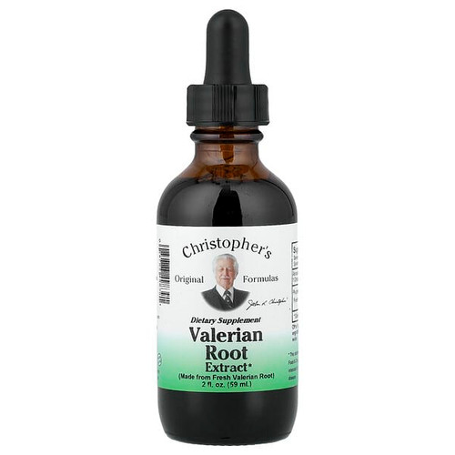 <img alt="Christophers Original Formulas, Valerian Root Extract, 2 fl oz (59 ml)" title="Christophers Original Formulas, Valerian Root Extract, 2 fl oz (59 ml),084783498391"