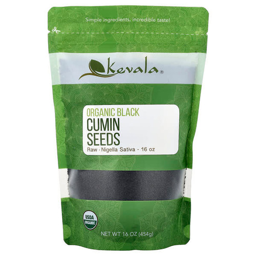 <img alt="Kevala, Organic Black Cumin Seeds, Raw, 16 oz (454 g)" title="Kevala, Organic Black Cumin Seeds, Raw, 16 oz (454 g),816536012499"