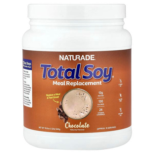 <img alt="Naturade, Total Soy, Meal Replacement, Chocolate, 1.2 lb (540 g)" title="Naturade, Total Soy, Meal Replacement, Chocolate, 1.2 lb (540 g),079911023170"