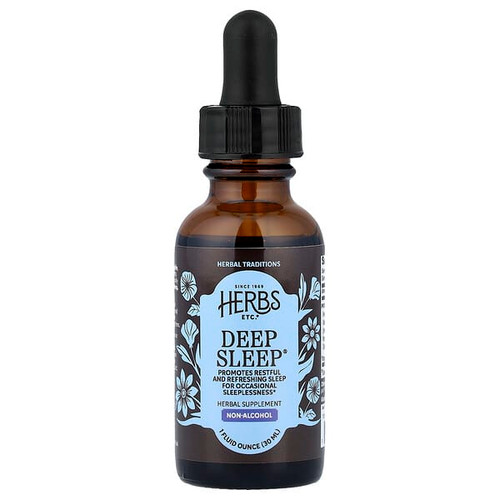 <img alt="Herbs Etc., Deep Sleep, Alcohol Free, 1 fl oz (30 ml)" title="Herbs Etc., Deep Sleep, Alcohol Free, 1 fl oz (30 ml),765704310014"