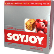 SoyJoy, Baked Whole Soy & Fruit Bar, Berry, 12 Bars, 1.05 oz (30 g) Each