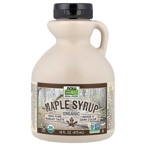<img alt="NOW Foods, Real Food, Organic Maple Syrup, Grade A, Dark Color, 16 fl oz (473 ml)" title="NOW Foods, Real Food, Organic Maple Syrup, Grade A, Dark Color, 16 fl oz (473 ml),733739069481"