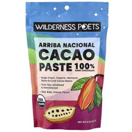 <img alt="Wilderness Poets, Organic Arriba Nacional Cacao Paste, Dark Chocolate, 8 oz (226 g)" title="Wilderness Poets, Organic Arriba Nacional Cacao Paste, Dark Chocolate, 8 oz (226 g),891617002644"