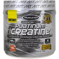 Muscletech, Essential Series, Platinum 100% Creatine, Unflavored, 14.11 oz (400 g)