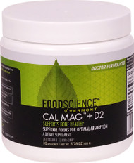 FoodScience of Vermont Cal-Mag plus D2 - 5.78 oz