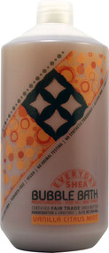 Alaffia, Everyday Shea Moisturizing Bubble Bath Vanilla Citrus Mint - 32 fl oz