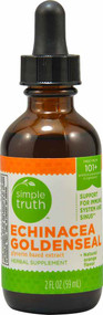 Simple Truth Echinacea Goldenseal Natural Orange - 2 fl oz