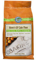 Authentic Foods Steves Gluten Free Cake Flour -- 3 lbs