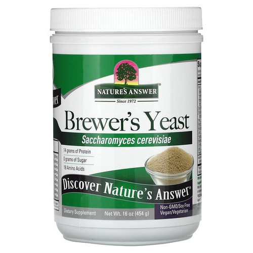<img alt="Natures Answer, Brewers Yeast , 16 oz (454 g)" title="Natures Answer, Brewers Yeast , 16 oz (454 g),083000165405"