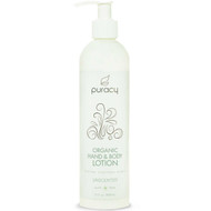 Puracy, Organic Hand & Body Lotion, Fragrance-Free, 12 fl oz (355 ml)