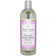 Deep Steep, Argan Oil Foaming Hand Wash Refill, Lilac Blossom, 16 fl oz (474 ml)