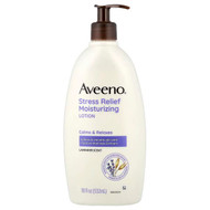 <img alt="Aveeno, Stress Relief Moisturizing Lotion, Lavender, 18 fl oz (532 ml)" title="Aveeno, Stress Relief Moisturizing Lotion, Lavender, 18 fl oz (532 ml),381370015314"