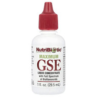 <img alt="NutriBiotic, Maximum GSE, Liquid Concentrate, 1 fl oz (29.5 ml)" title="NutriBiotic, Maximum GSE, Liquid Concentrate, 1 fl oz (29.5 ml),728177009953"