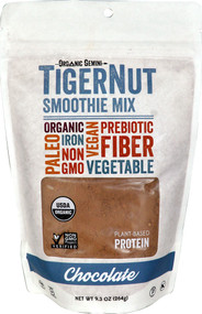 Organic Gemini TigerNut Smoothie Mix Chocolate -- 9.3 oz