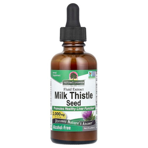 <img alt="Natures Answer, Milk Thistle Seed, Fluid Extract, 2,000 mg, 2 fl oz (60 ml)" title="Natures Answer, Milk Thistle Seed, Fluid Extract, 2,000 mg, 2 fl oz (60 ml),083000064579"