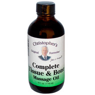 Christophers Original Formulas, Complete Tissue & Bone Massage Oil, 4 fl oz (118 ml)