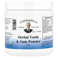 <img alt="Christophers Original Formulas, Herbal Tooth & Gum Powder, 2 oz." title="Christophers Original Formulas, Herbal Tooth & Gum Powder, 2 oz.,084783893189"