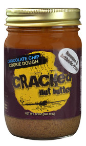 Cracked Nut Butter, All Natural Nut Butter,  Chocolate Chip Cookie Dough - 12 oz