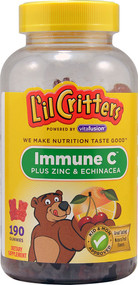 L'il Critters, Immune C Plus Zinc & Echinacea Gummy Vitamin, 190 Gummies