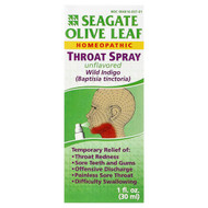 <img alt="Seagate, Olive Leaf Throat Spray, Unflavored, 1 fl oz (30 ml)" title="Seagate, Olive Leaf Throat Spray, Unflavored, 1 fl oz (30 ml),019277000392"