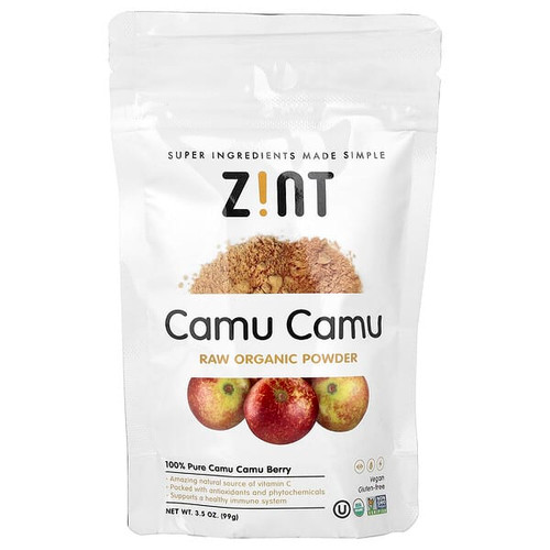 <img alt="Zint, Raw Organic Powder, Camu Camu, 3.5 oz (99 g)" title="Zint, Raw Organic Powder, Camu Camu, 3.5 oz (99 g),817516020152"
