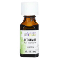 <img alt="Aura Cacia, Pure Essential Oil, Bergamot, 0.5 fl oz (15 ml)" title="Aura Cacia, Pure Essential Oil, Bergamot, 0.5 fl oz (15 ml),051381912789"
