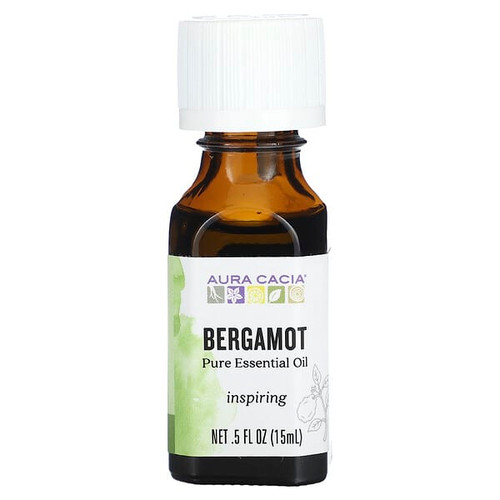 <img alt="Aura Cacia, Pure Essential Oil, Bergamot, 0.5 fl oz (15 ml)" title="Aura Cacia, Pure Essential Oil, Bergamot, 0.5 fl oz (15 ml),051381912789"