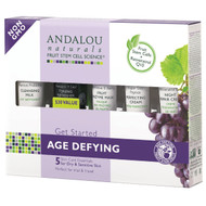 Andalou Naturals, Get Started, Age Defying, Skin Care Essentials, 5 Piece Kit