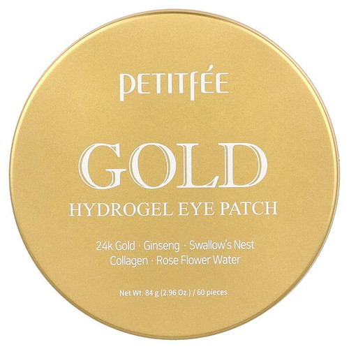 <img alt="Petitfee, Gold Hydrogel Eye Patch, 60 Patches" title="Petitfee, Gold Hydrogel Eye Patch, 60 Patches,8809239803596"